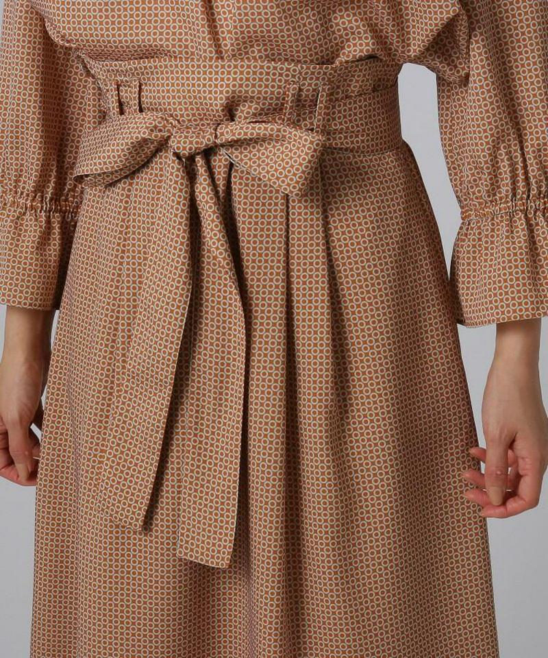 【洗える】ラッティーモダンドットスカート