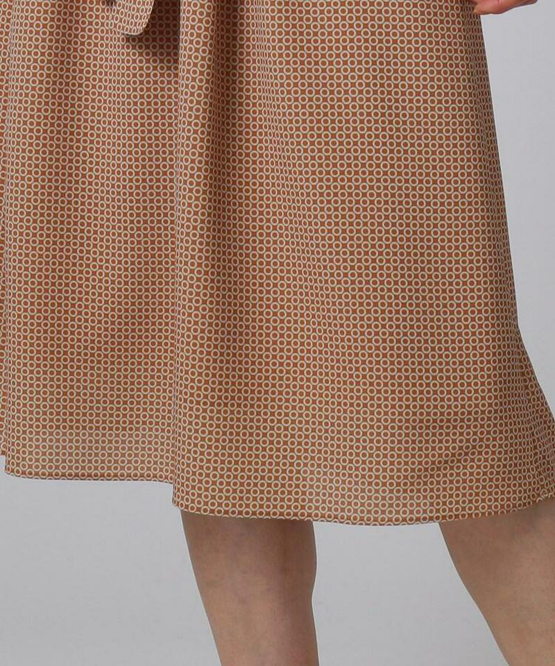 【洗える】ラッティーモダンドットスカート