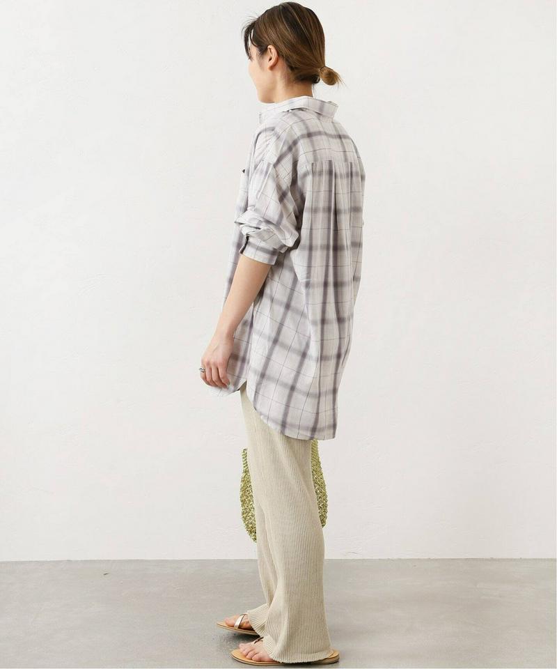 オンブレーチェックシャツ◆（JOURNAL STANDARD relume）