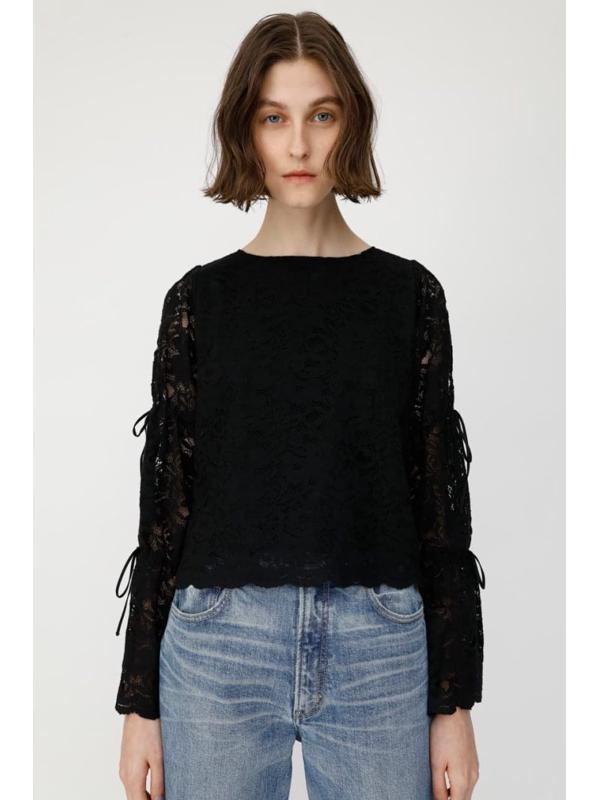 SLIT LACE TOP（MOUSSY）