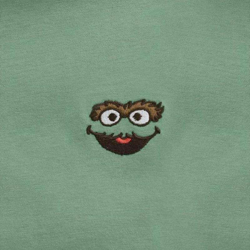 クロップドT(5分袖)SESAMESTREET1+X