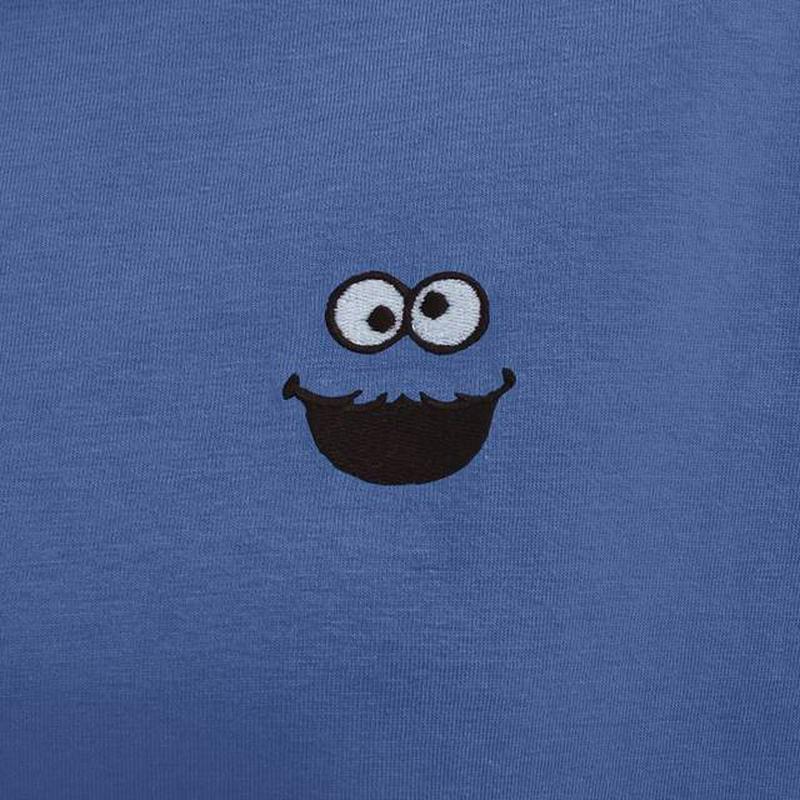 クロップドT(5分袖)SESAMESTREET1+X