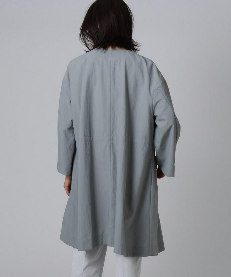 【洗える】トランスタフタ フレアコート