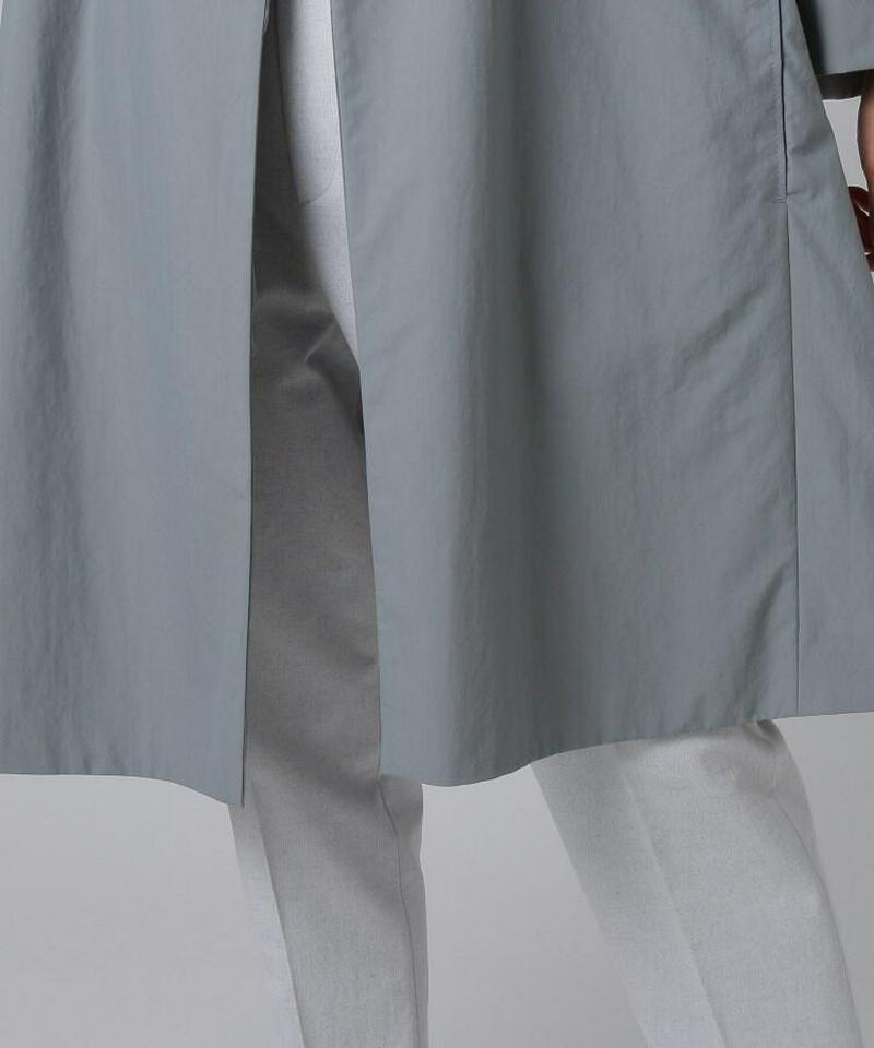 【洗える】トランスタフタ フレアコート