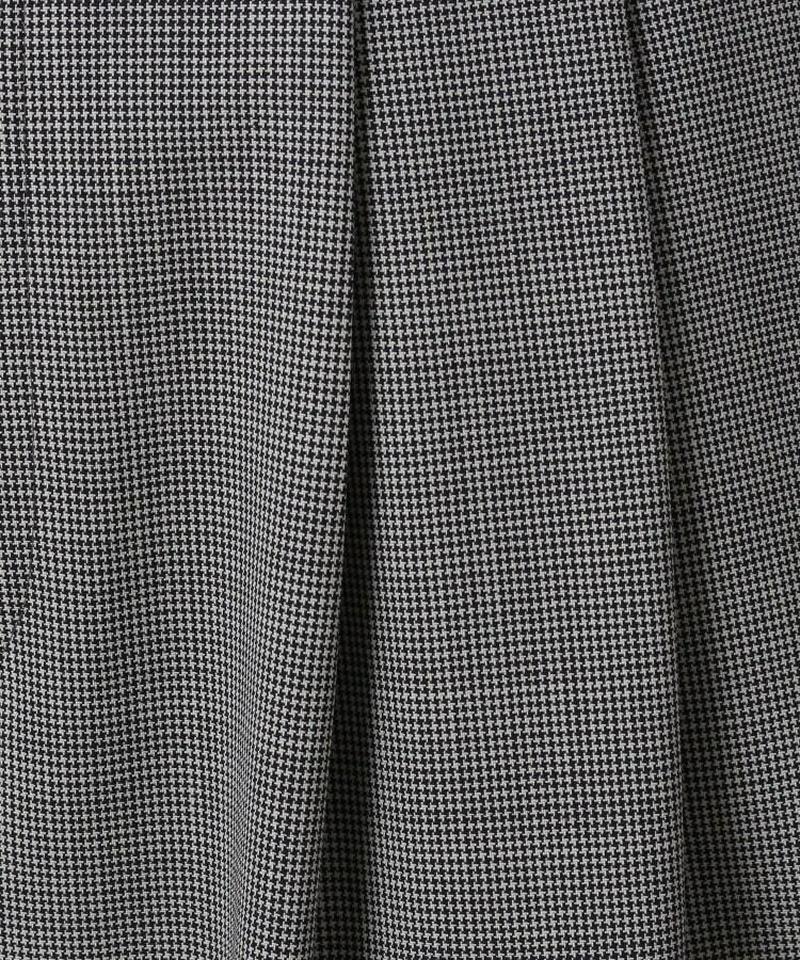 ミリオールチェック　ワイドパンツ