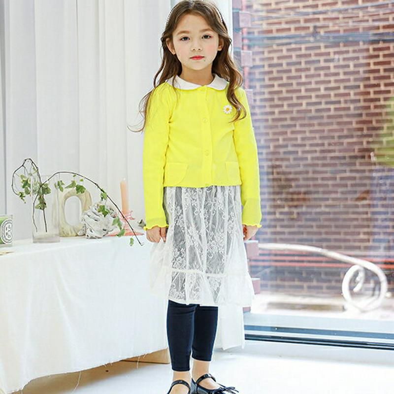 フラワーレーススカートレギンス・p000917 キッズ【3~8才】【pt】【スカートレギンス スカート レギンス レース 総レー