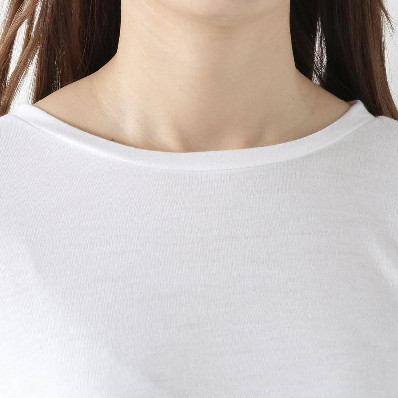 天竺裾ヘムゆるＴシャツ