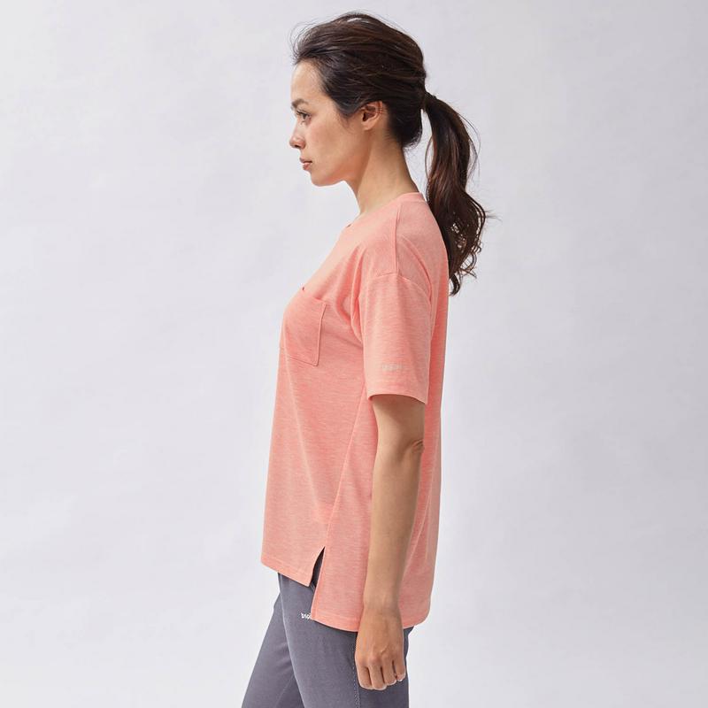 綿ライクポケット付オーバーサイズＴシャツ【Ｓ～３Ｌ】