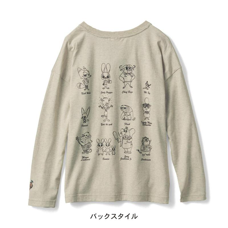 【これからの時期に活躍！】ビッグ長袖Ｔシャツ（選べるキャラクター）（ディズニー）