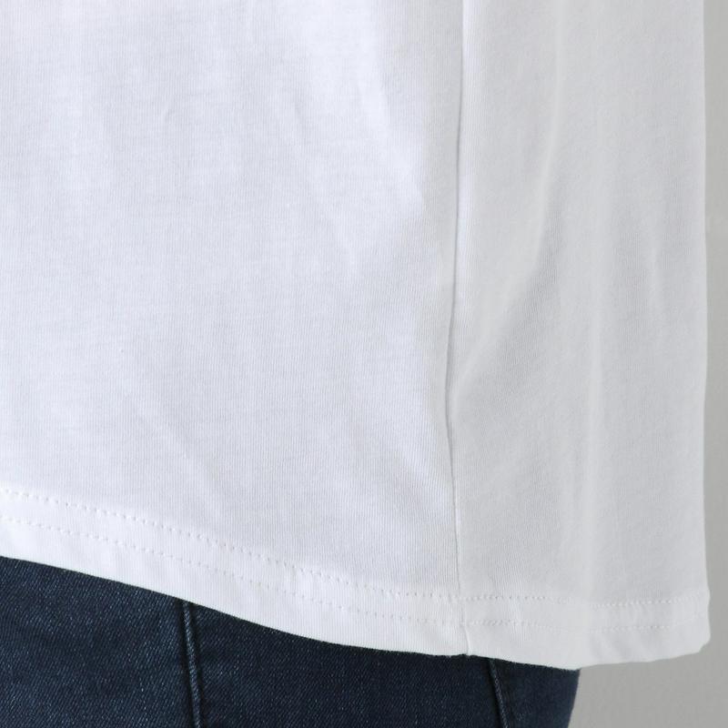 【接触冷感】柔らか綿素材ＶネックＴシャツ