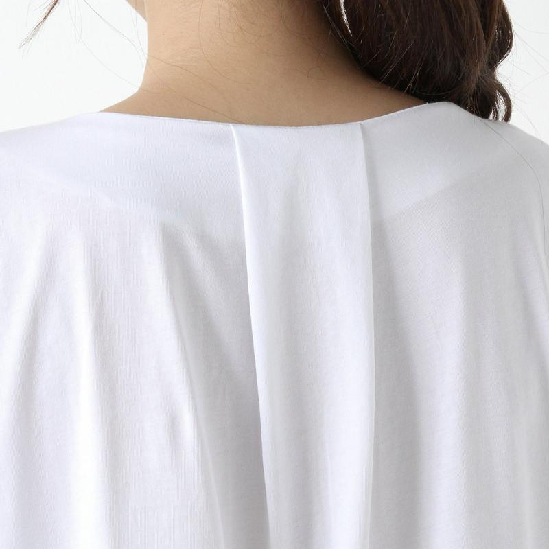 【接触冷感】柔らか綿素材ＶネックＴシャツ