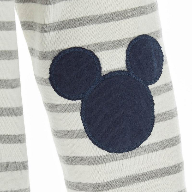 ボートネックボーダー長袖Ｔシャツ（レディース）（選べるキャラクター）（ディズニー）