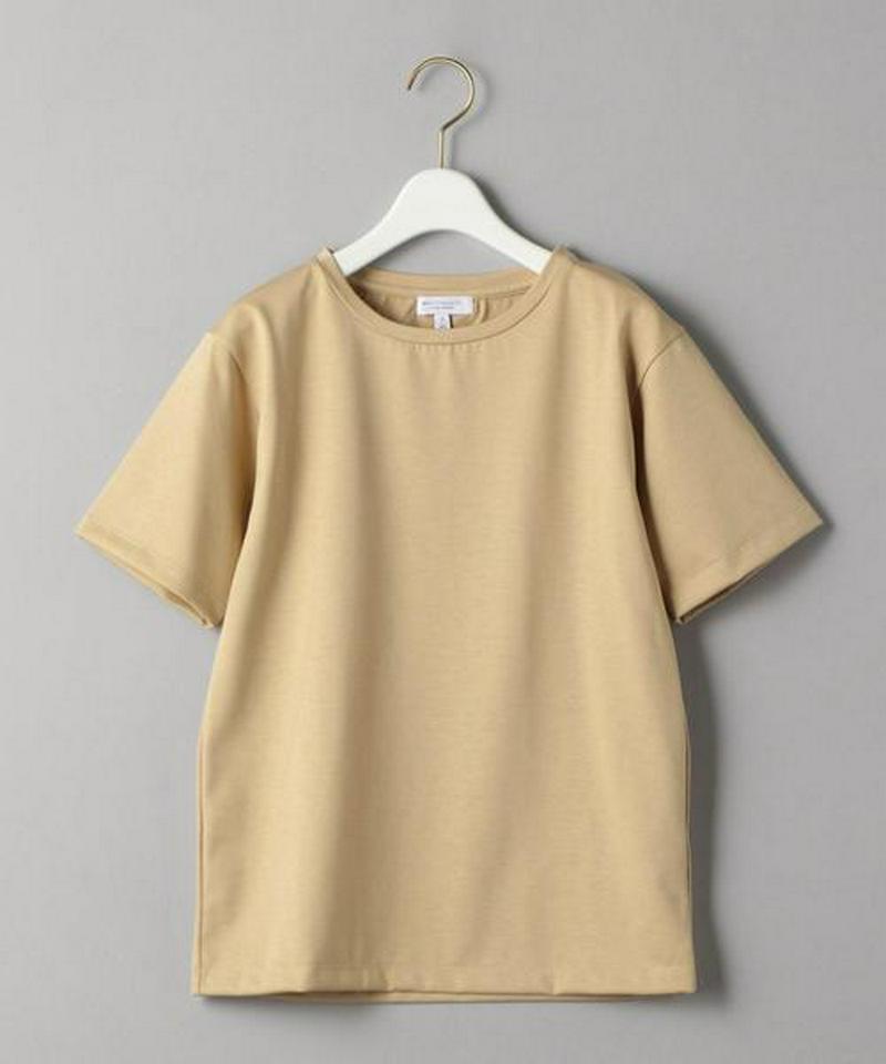 BY コットンクルーネックTシャツ
