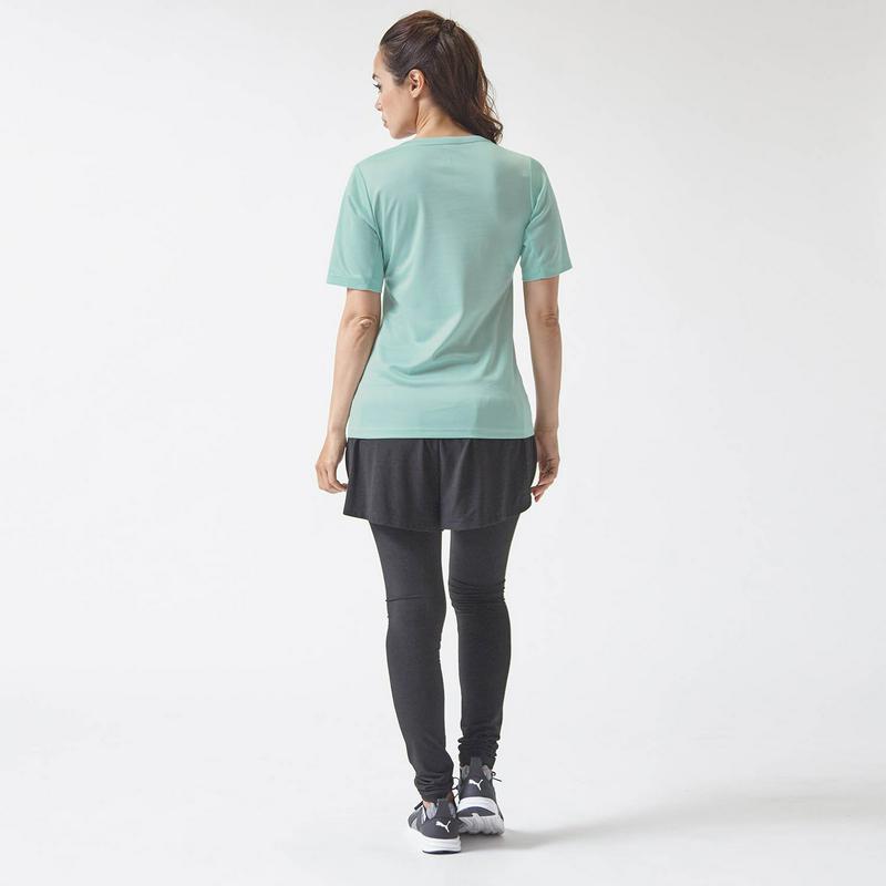 さらさらメッシュ素材・ロゴプリントクルーネック半袖Ｔシャツ【Ｓ～３Ｌ】