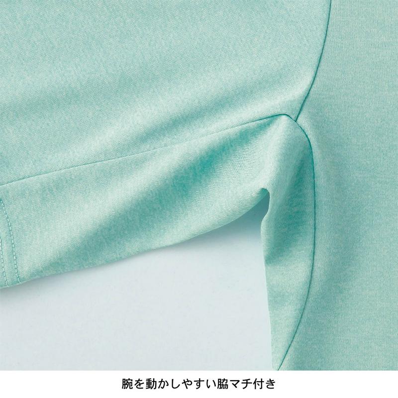 さらさらメッシュ素材・ロゴプリントクルーネック半袖Ｔシャツ【Ｓ～３Ｌ】