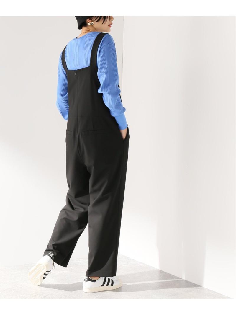 (W)リブプリーツロングTee