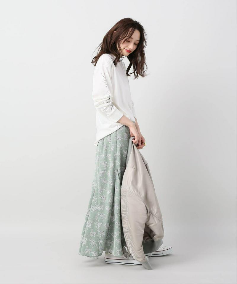 TCテンジクスリーブプリントTシャツ◆（JOURNAL STANDARD relume）