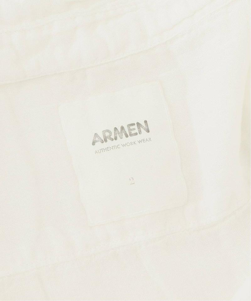 【ARMEN/アーメン】 UTILTY REGULAR COLLAR SHIRTS：シャツ◆