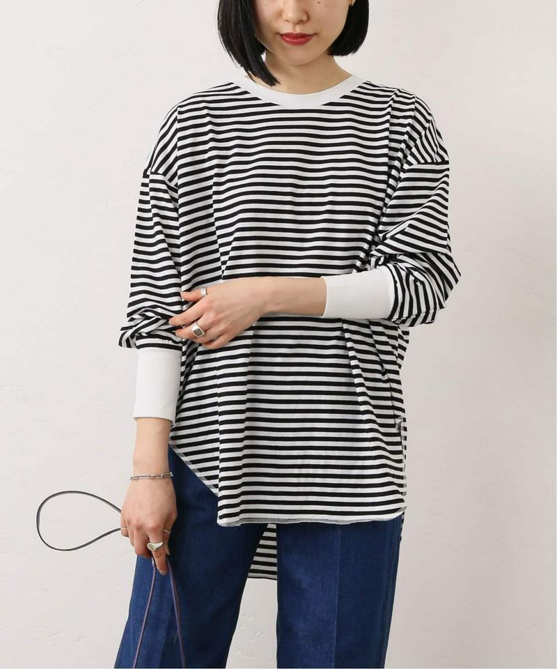 Dry JerseyロングスリーブボーダーTシャツ◆（JOURNAL STANDARD relume）