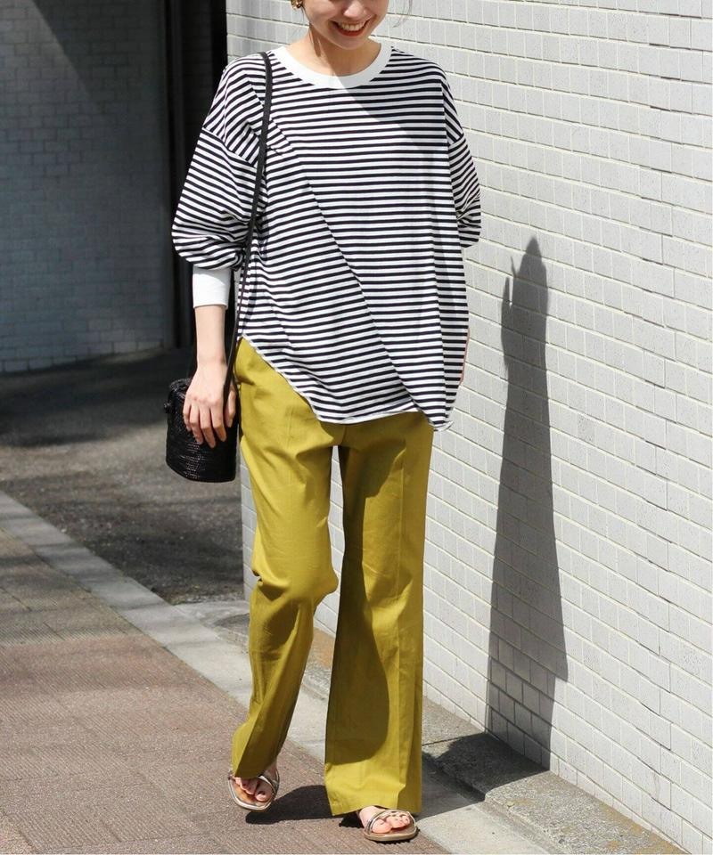 Dry JerseyロングスリーブボーダーTシャツ◆（JOURNAL STANDARD relume）