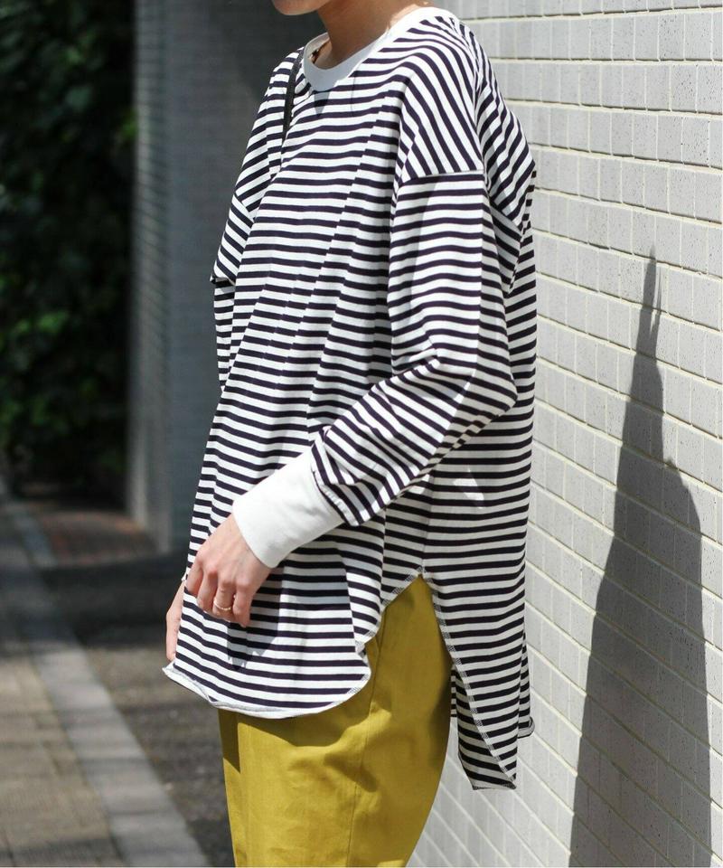 Dry JerseyロングスリーブボーダーTシャツ◆（JOURNAL STANDARD relume）