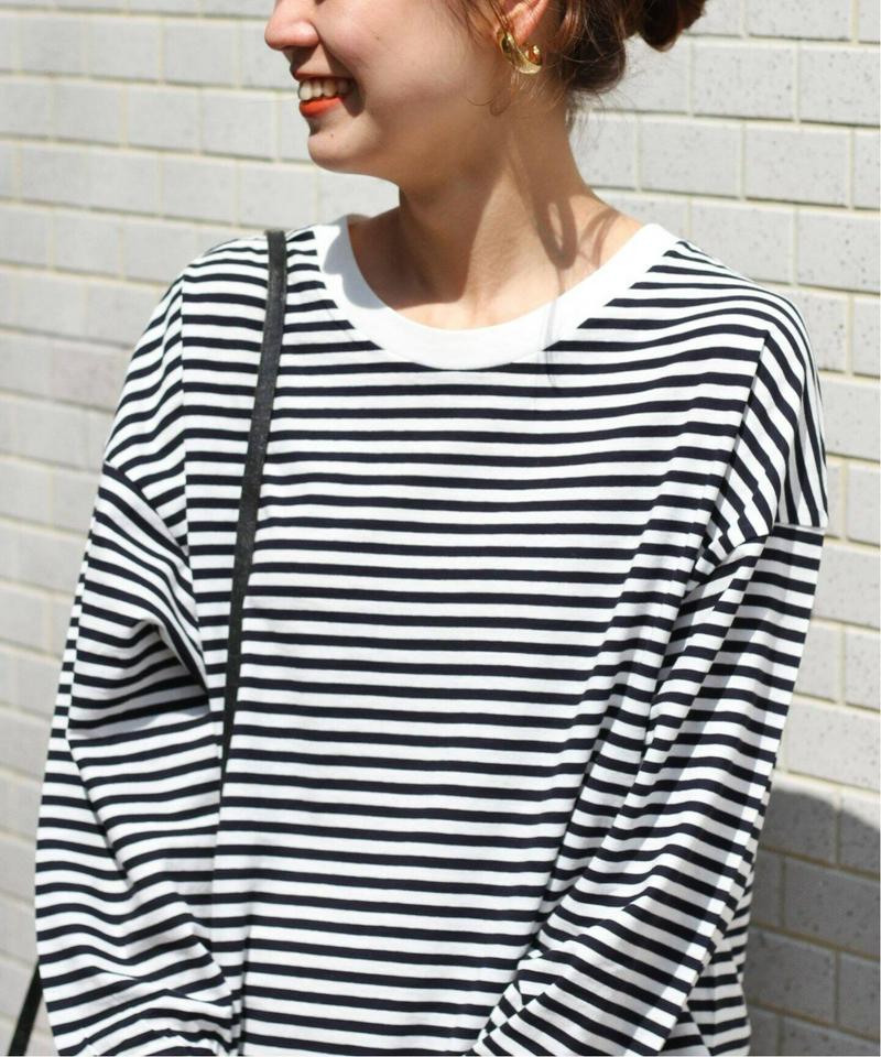 Dry JerseyロングスリーブボーダーTシャツ◆（JOURNAL STANDARD relume）