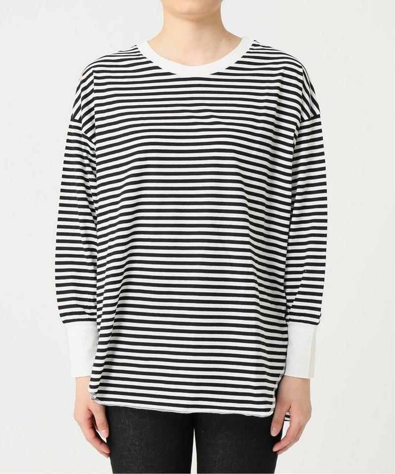 Dry JerseyロングスリーブボーダーTシャツ◆（JOURNAL STANDARD relume）