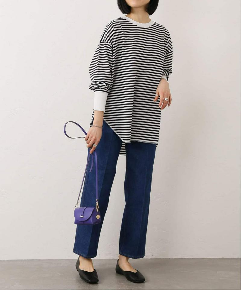 Dry JerseyロングスリーブボーダーTシャツ◆（JOURNAL STANDARD relume）