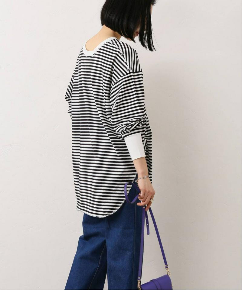 Dry JerseyロングスリーブボーダーTシャツ◆（JOURNAL STANDARD relume）