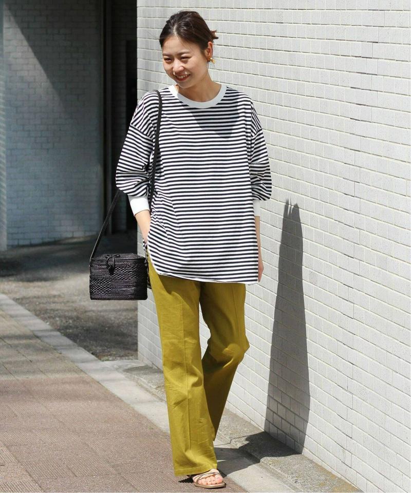 Dry JerseyロングスリーブボーダーTシャツ◆（JOURNAL STANDARD relume）