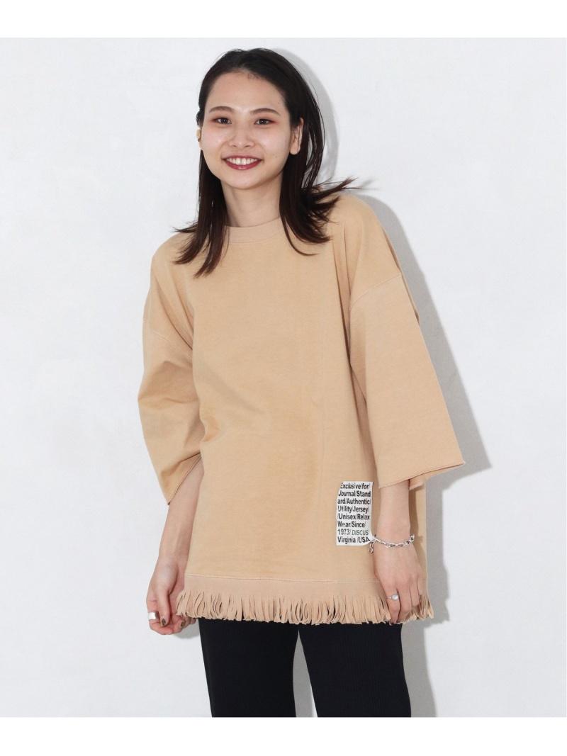 【DISCUS×JS別注】 ビッグシルエット フリンジ Tシャツ