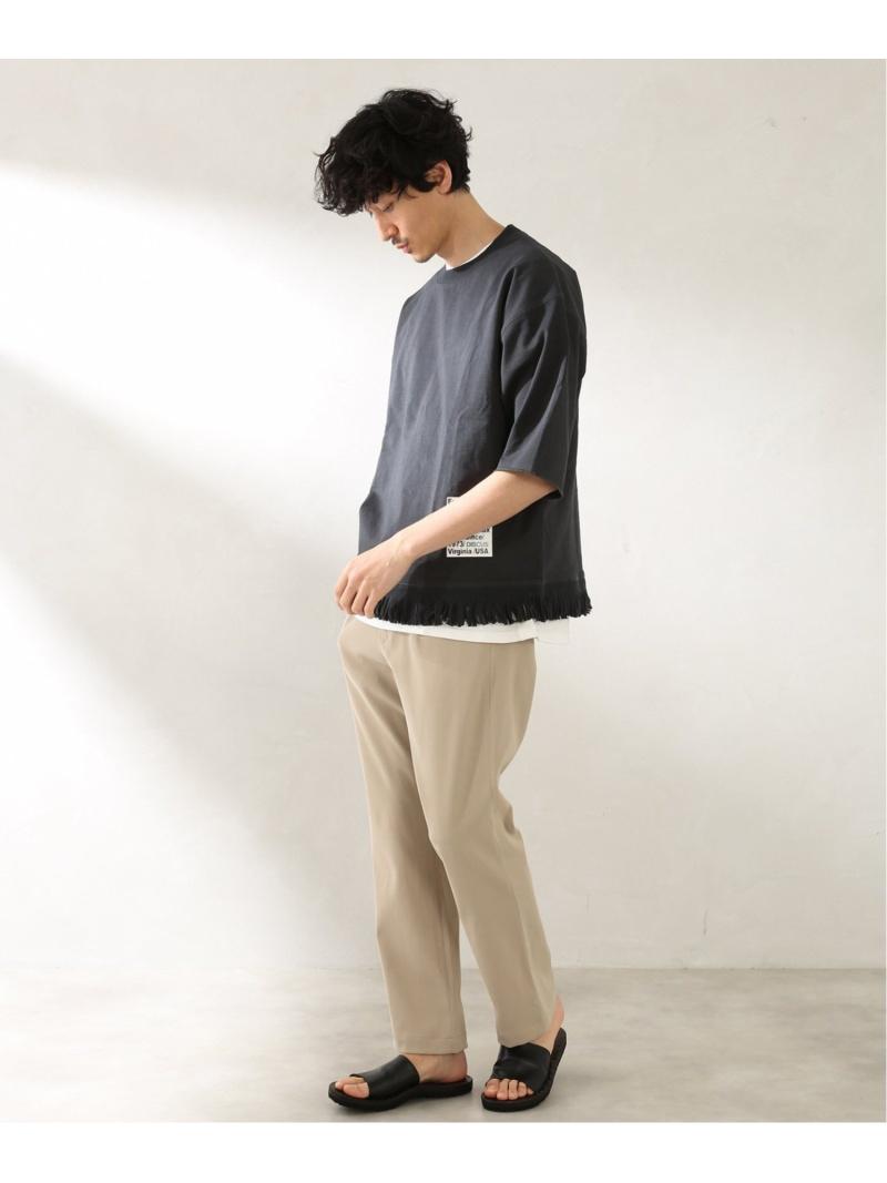 【DISCUS×JS別注】 ビッグシルエット フリンジ Tシャツ