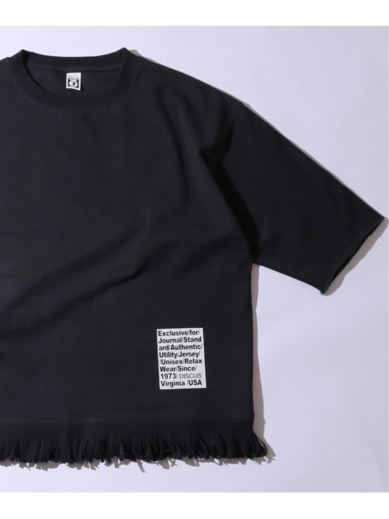 【DISCUS×JS別注】 ビッグシルエット フリンジ Tシャツ