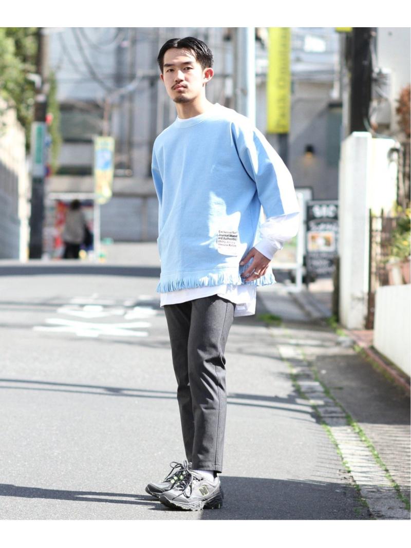 【DISCUS×JS別注】 ビッグシルエット フリンジ Tシャツ