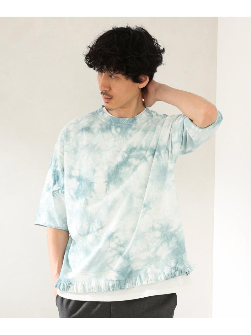 【DISCUS×JS別注】 ビッグシルエット フリンジ Tシャツ