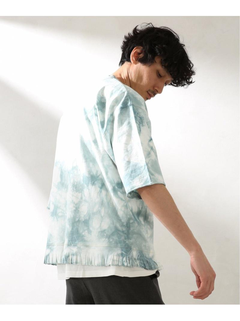 【DISCUS×JS別注】 ビッグシルエット フリンジ Tシャツ