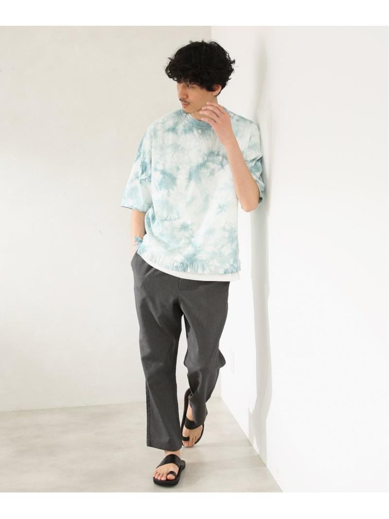 【DISCUS×JS別注】 ビッグシルエット フリンジ Tシャツ