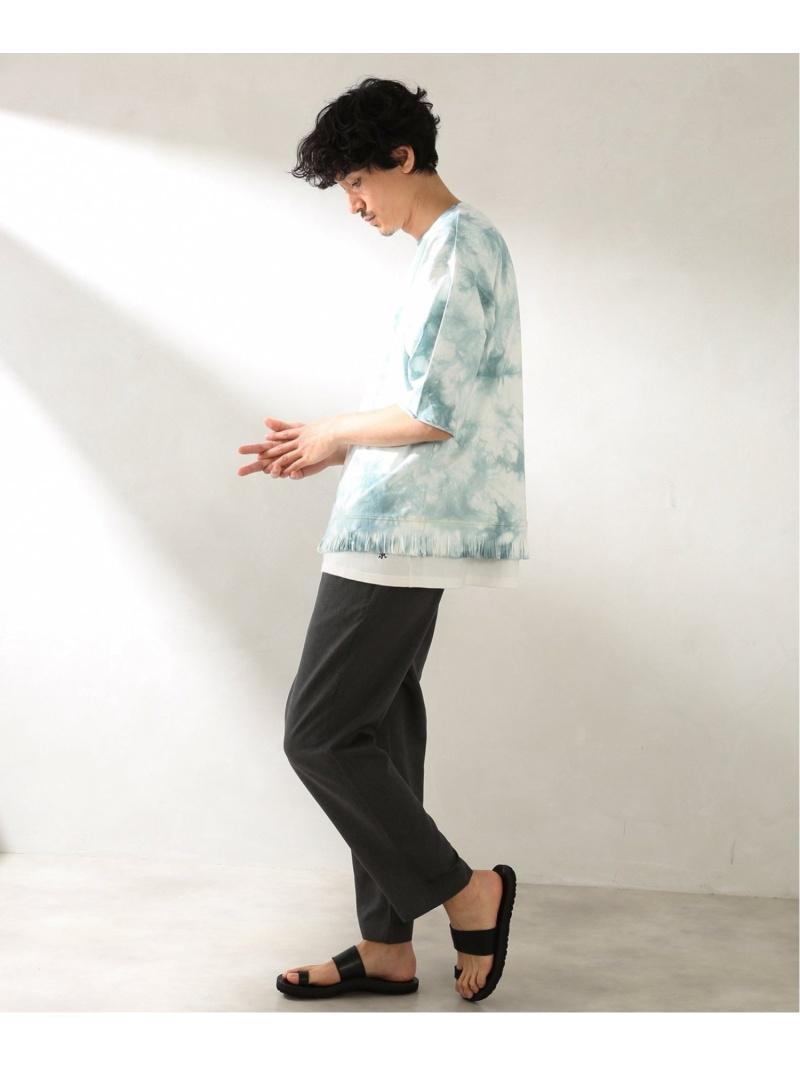 【DISCUS×JS別注】 ビッグシルエット フリンジ Tシャツ