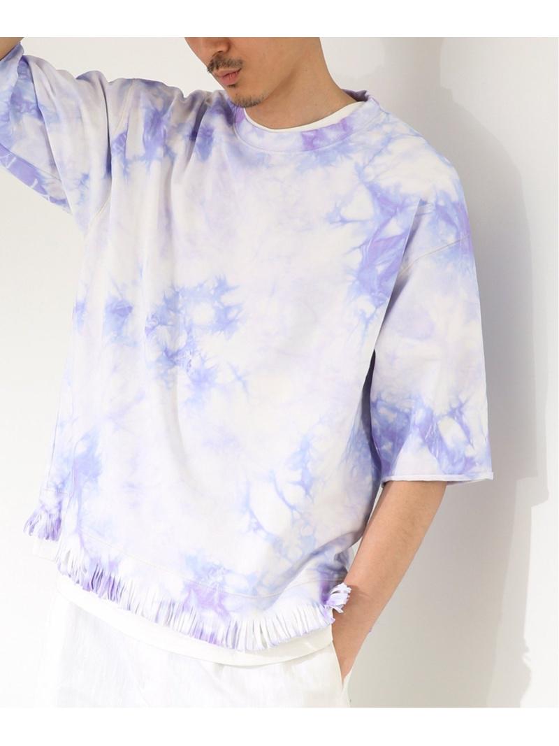 【DISCUS×JS別注】 ビッグシルエット フリンジ Tシャツ