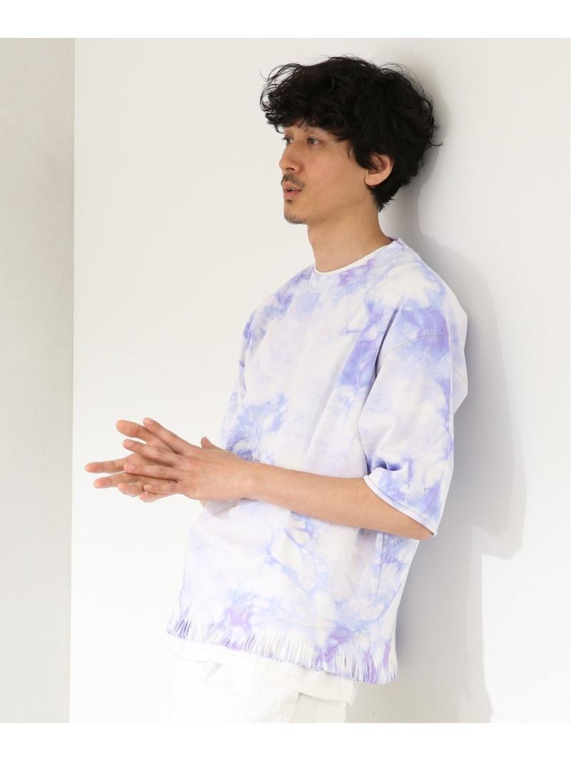 【DISCUS×JS別注】 ビッグシルエット フリンジ Tシャツ