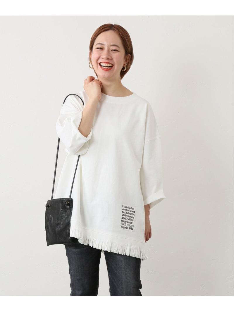 【DISCUS×JS別注】 ビッグシルエット フリンジ Tシャツ