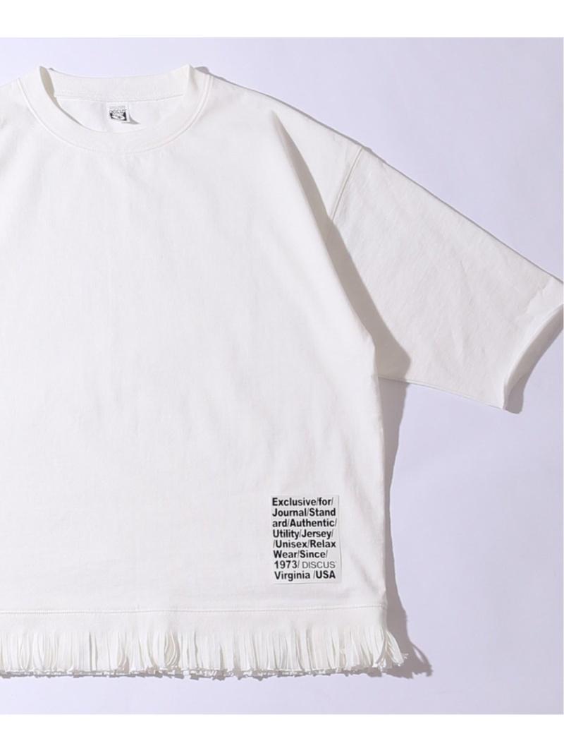 【DISCUS×JS別注】 ビッグシルエット フリンジ Tシャツ