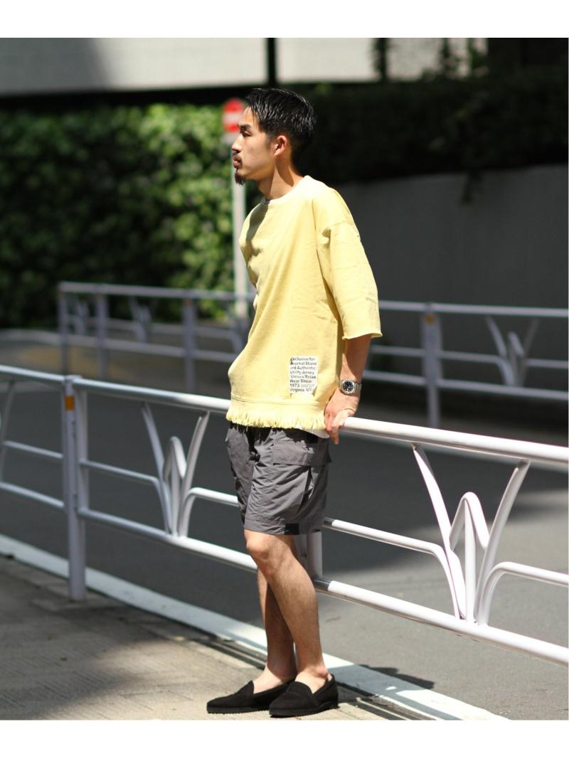 【DISCUS×JS別注】 ビッグシルエット フリンジ Tシャツ