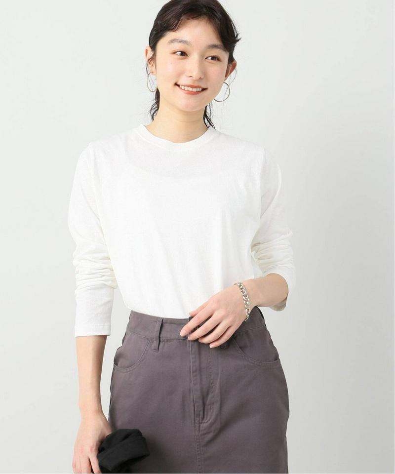 30コットンWashedロングスリーブTシャツ◆（JOURNAL STANDARD relume）