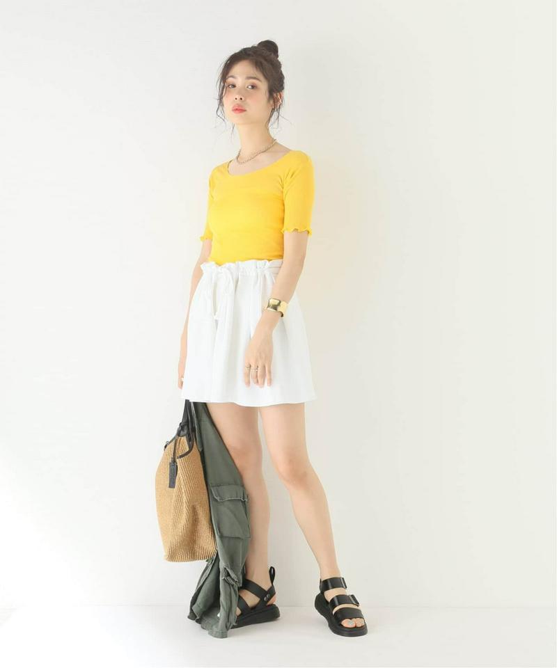 【BASERANGE/ベースレンジ】PAMA 3/4 TEE：Tシャツ◆（JOURNAL STANDARD relume）