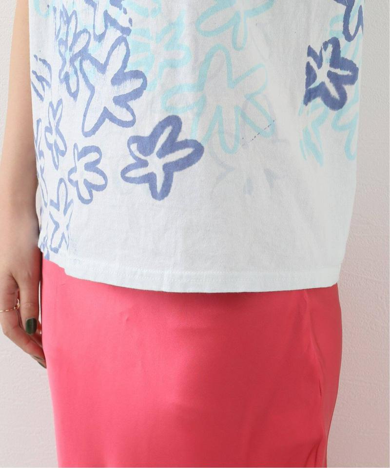 【COLLINA STRADA/コリーナ・ストラーダ】TIE DYE HELPING WORLD：Tシャツ◆（JOURNAL S