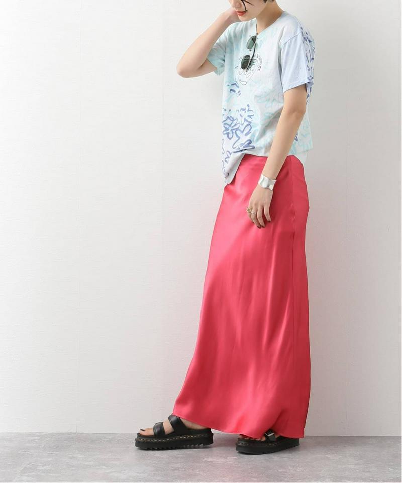 【COLLINA STRADA/コリーナ・ストラーダ】TIE DYE HELPING WORLD：Tシャツ◆（JOURNAL S