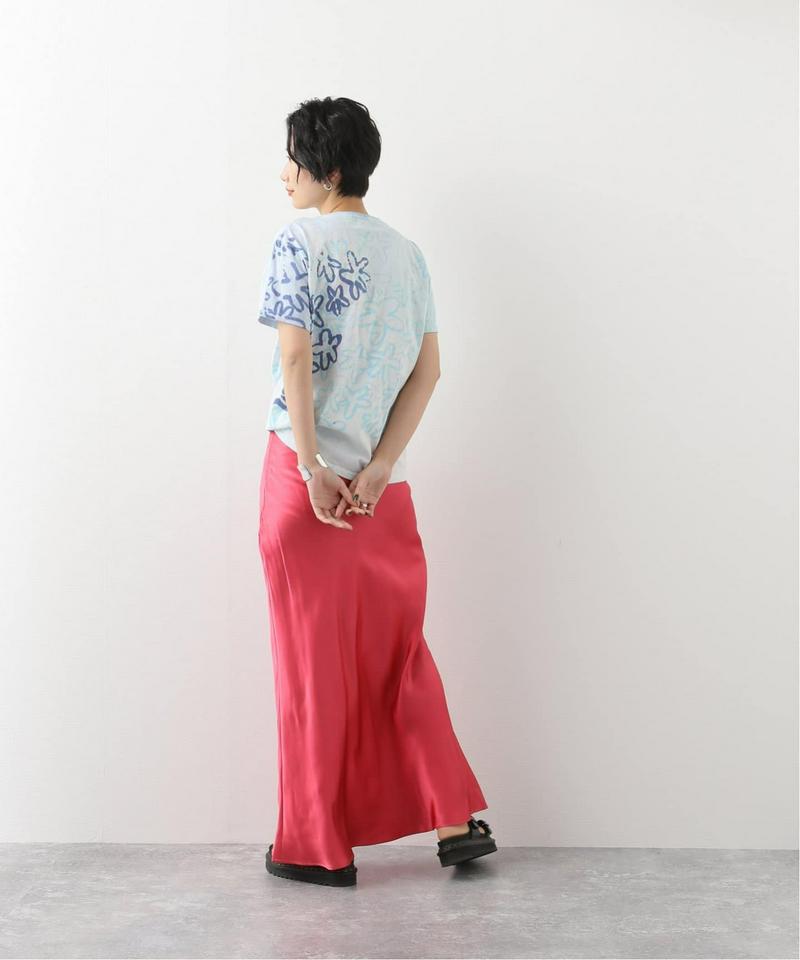 【COLLINA STRADA/コリーナ・ストラーダ】TIE DYE HELPING WORLD：Tシャツ◆（JOURNAL S