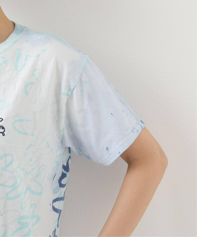 【COLLINA STRADA/コリーナ・ストラーダ】TIE DYE HELPING WORLD：Tシャツ◆（JOURNAL S