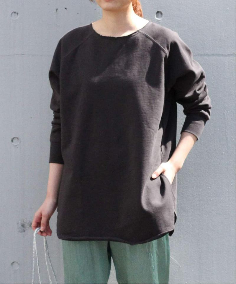カットオフオーバーサイズロングスウェット◆（JOURNAL STANDARD relume）